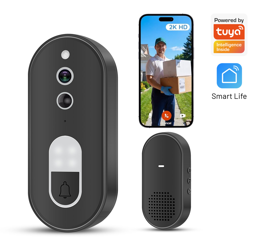 Tuya 1080P HD Wireless WiFi Vi - đánh giá và giá Smart Doorbell Wired