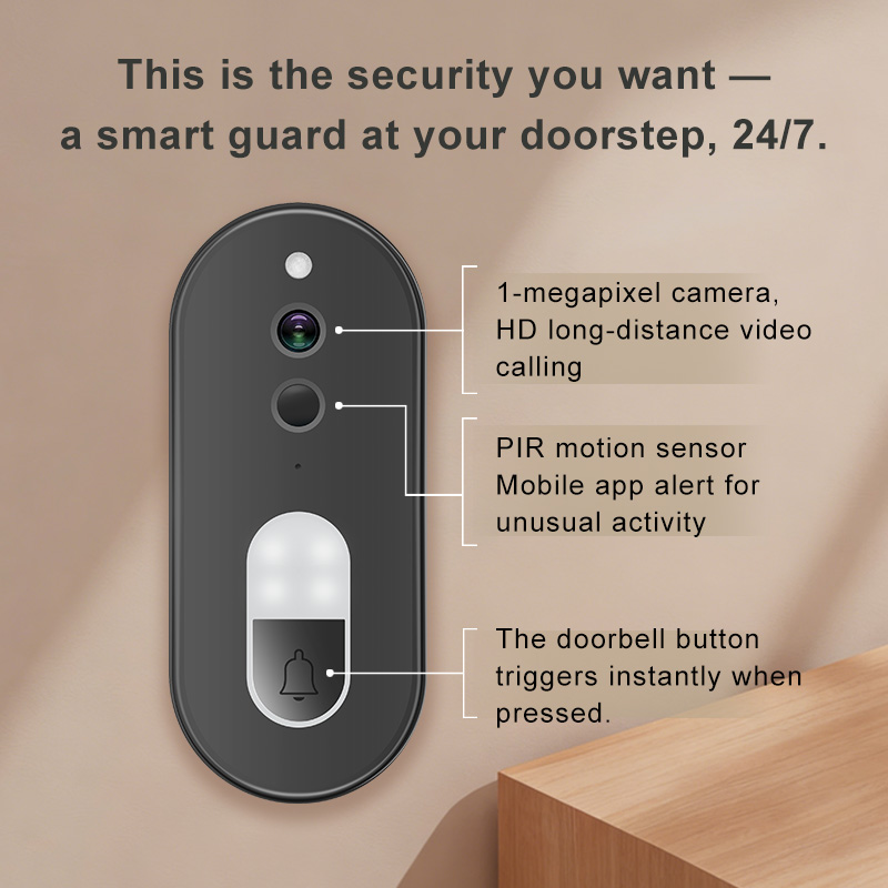 Tuya 1080P HD Wireless WiFi Vi - đánh giá và giá Smart Doorbell Wired