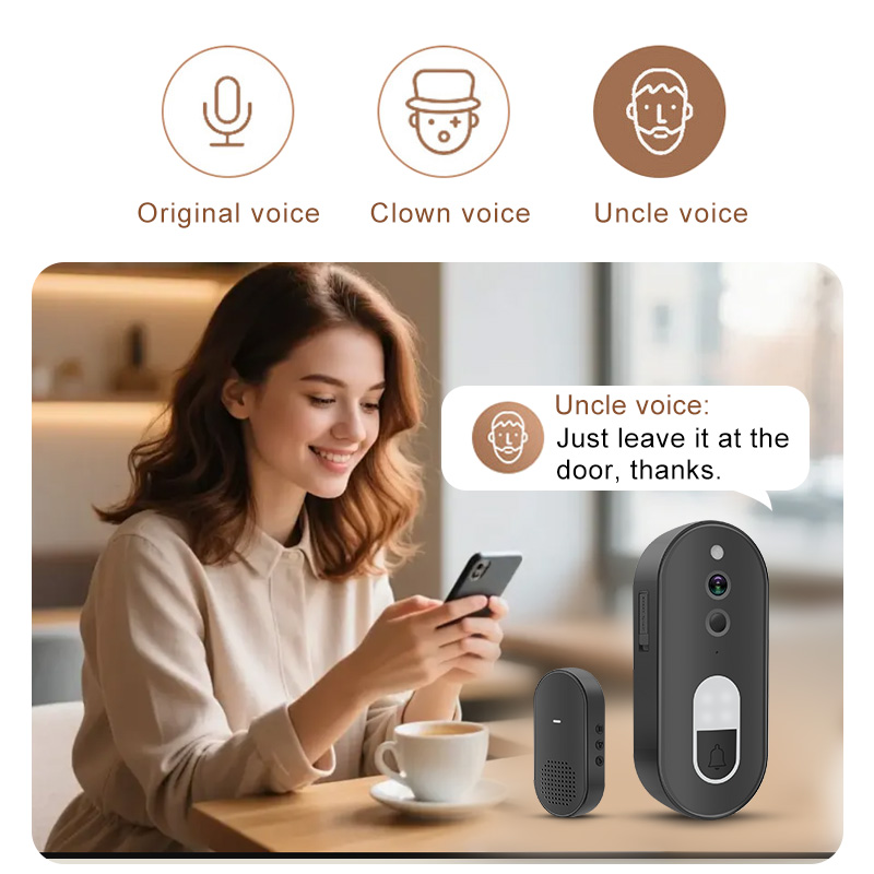 Tuya 1080P HD Wireless WiFi Vi - đánh giá và giá Smart Doorbell Wired