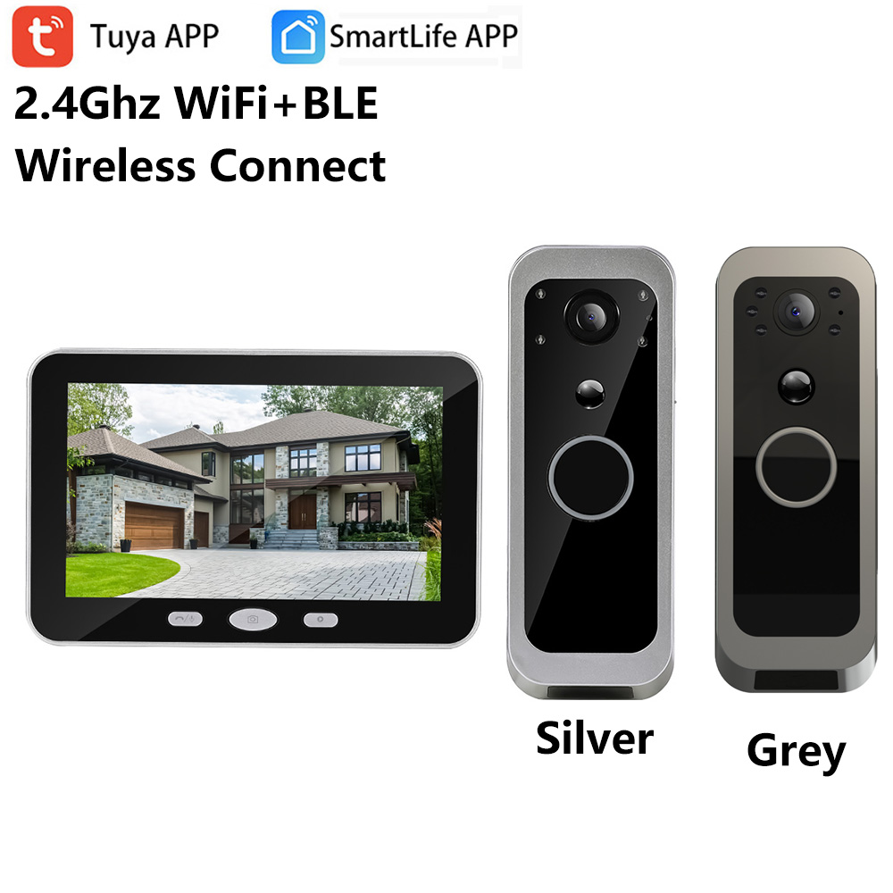 3MP Tuya SmartLife Wireless Ou - đánh giá và giá Smart Doorbell Wired