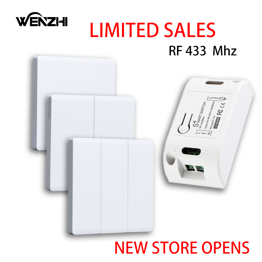 DIY RF 433Mhz Wireless Switch  - đánh giá và giá Home Automation Panel Diy