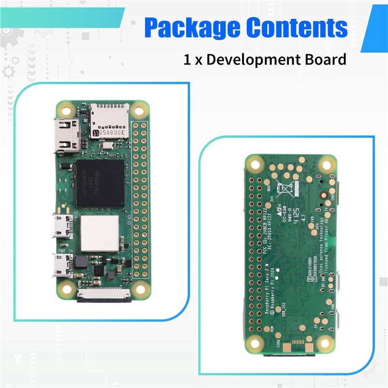 ABUO-Zero 2W Development Board - đánh giá và giá Pi Zero W Board