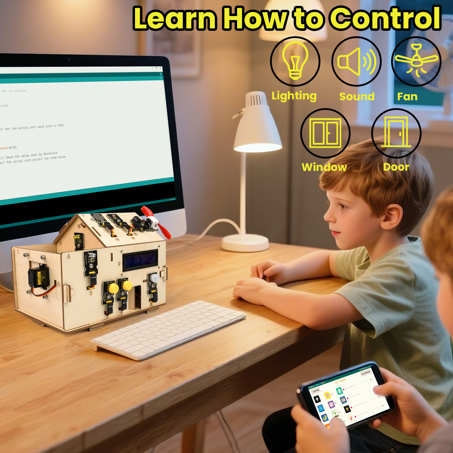 Keyestudio Smart Home IOT Kit  - đánh giá và giá Home Automation Diy Kit