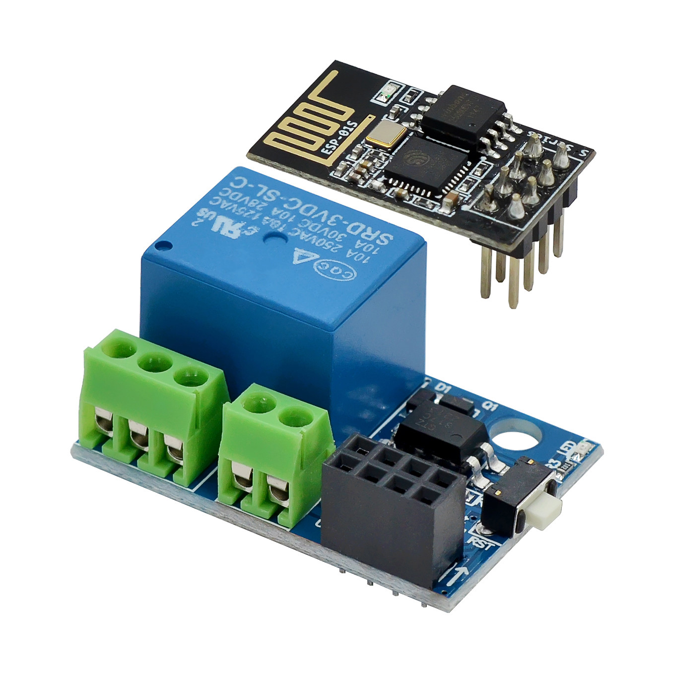 ESP-01S WiFi Relay Module 5V 1 - đánh giá và giá Home Automation Diy Kit