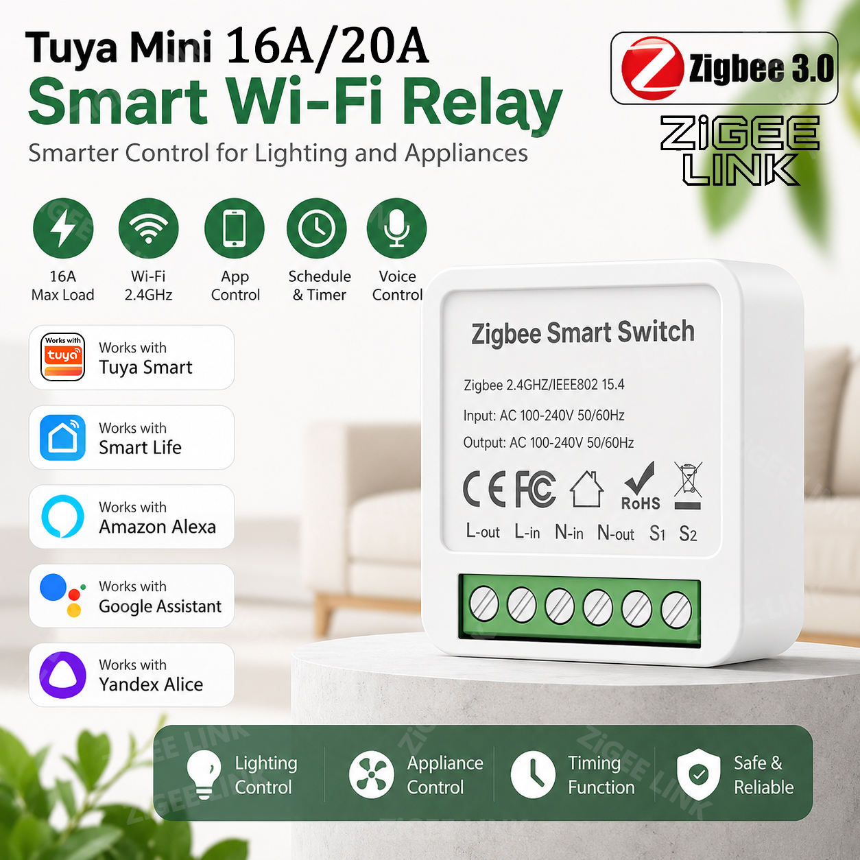 WiFi Zigbee Smart Switch Modul - đánh giá và giá Diy Home Automation System