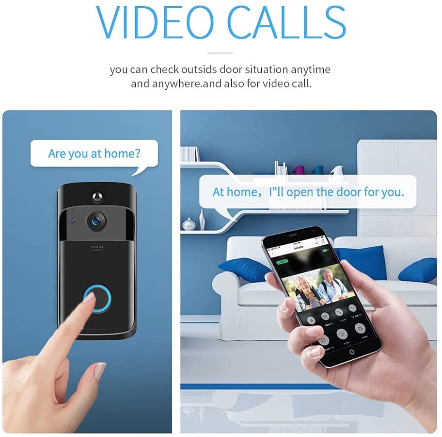 Video Doorbell Camera HD WiFi  - đánh giá và giá Smart Doorbell Wired