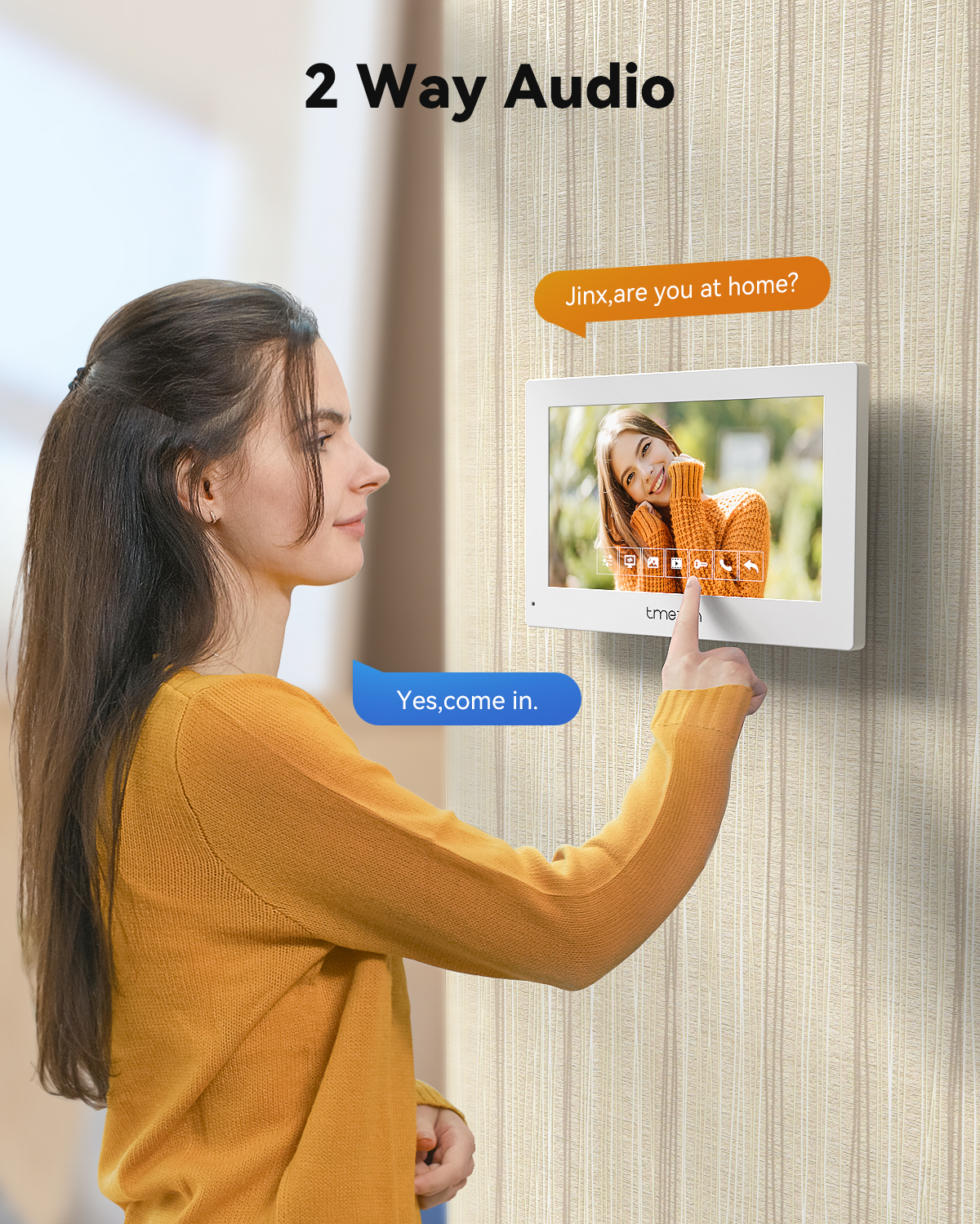7 Inch Tuya 1080P wireless Wif - đánh giá và giá Smart Doorbell Wired