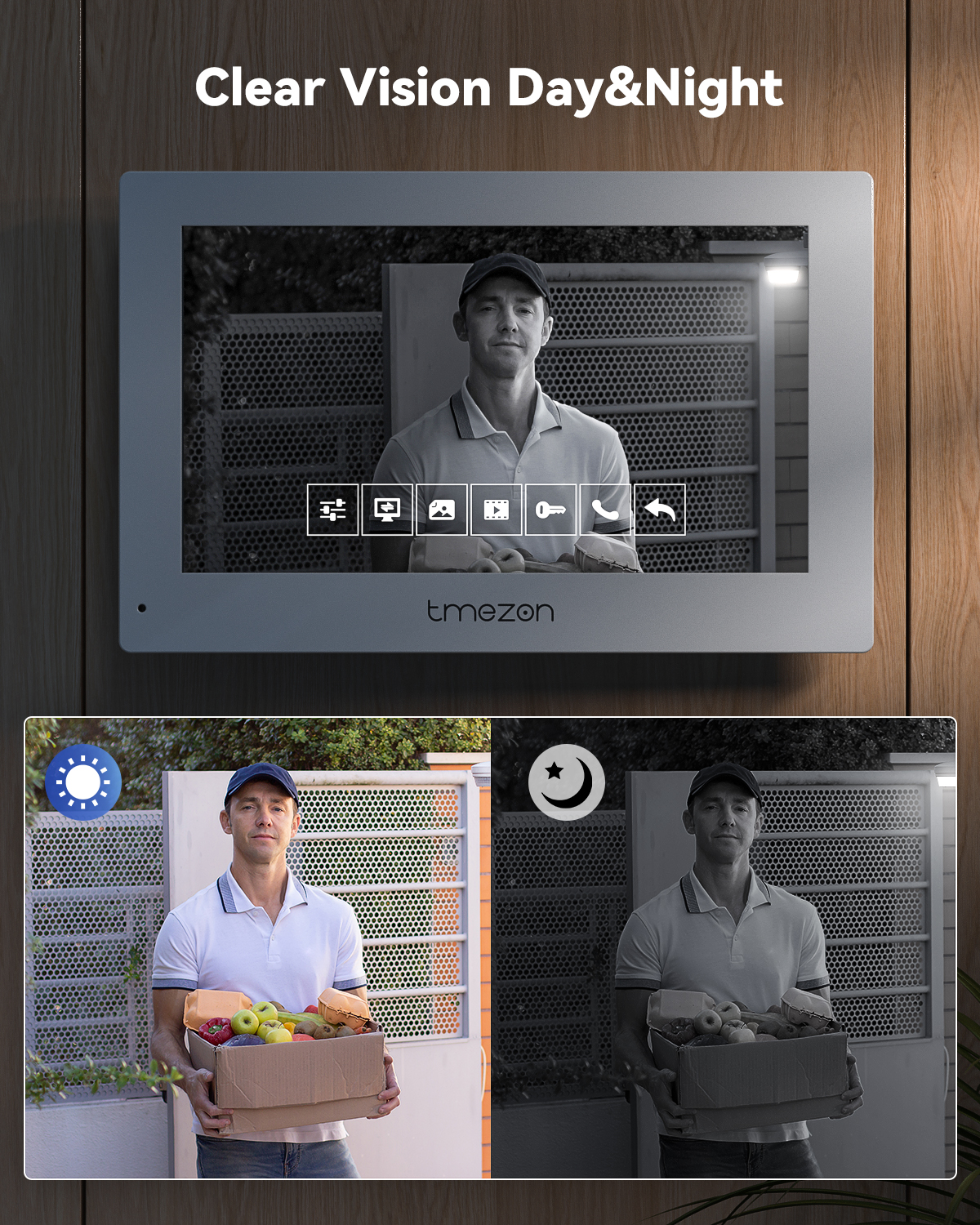 7 Inch Tuya 1080P wireless Wif - đánh giá và giá Smart Doorbell Wired