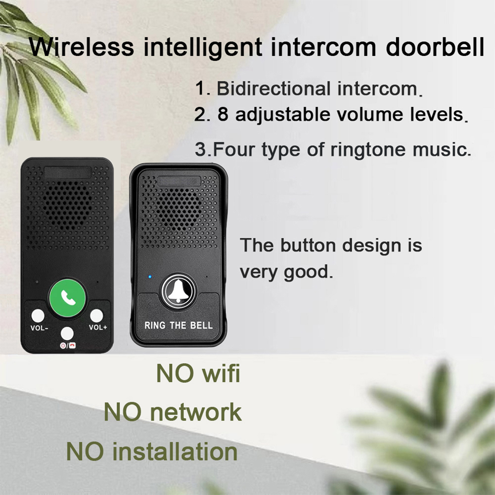 Wireless Doorbell Rechargeable - đánh giá và giá Smart Doorbell Wired